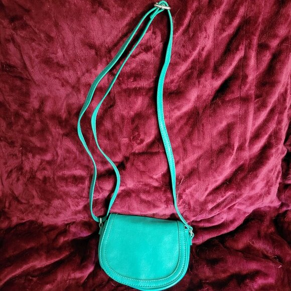 ****Small BCBGeneration Crossbody Bag-Turquoise - Picture 1 of 8